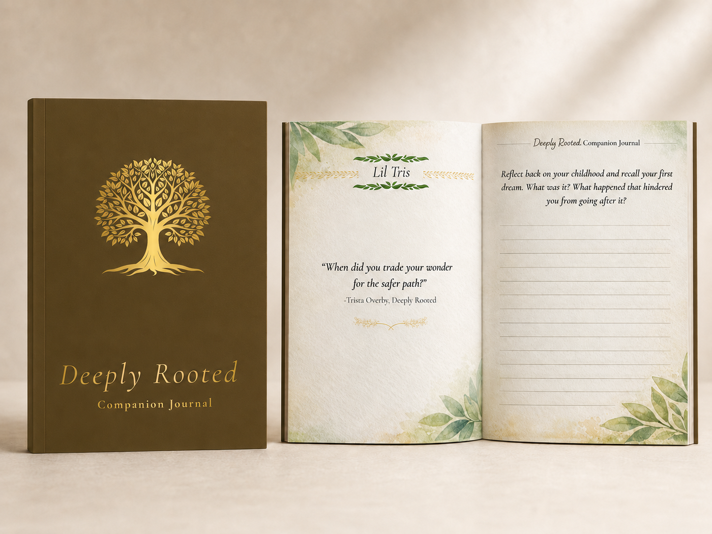 🪞 Memoir & Mirror Set (Memoir, Companion Journal & Affirmation Cards) - Image 4