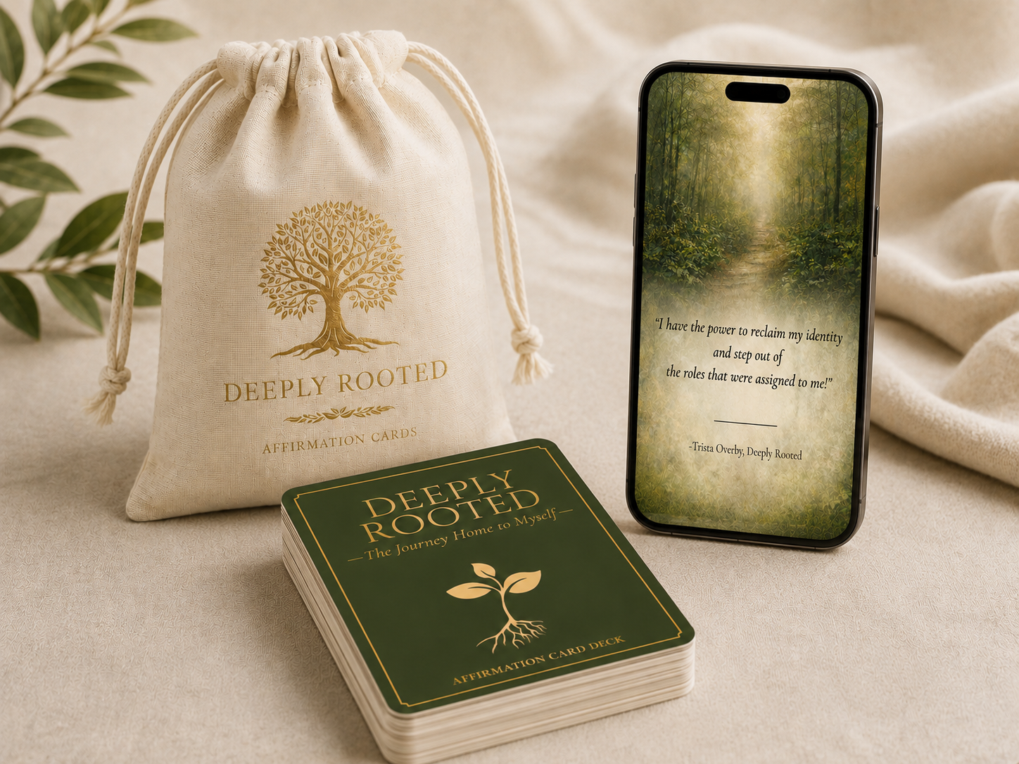 🪞 Memoir & Mirror Set (Memoir, Companion Journal & Affirmation Cards) *Digital Set* - Image 3
